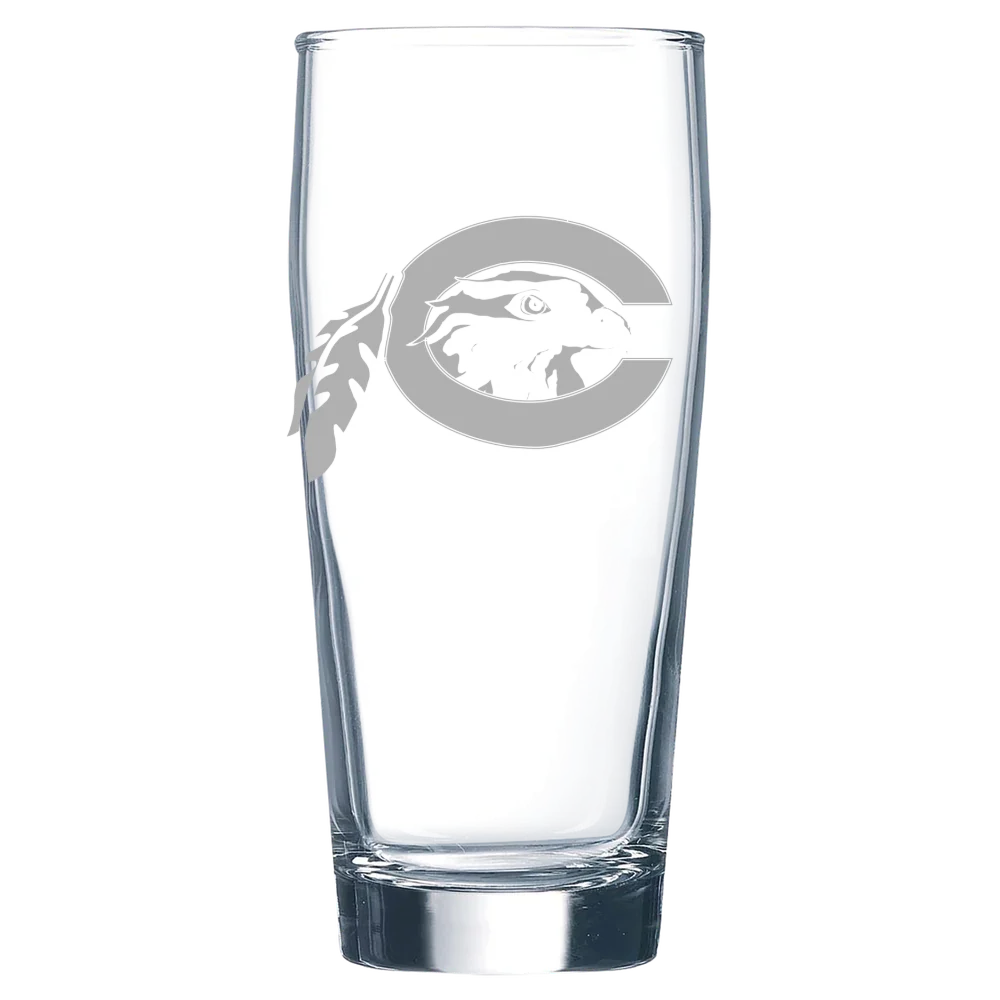 Chowan University Polar Camel 16 oz. Willi Becher Beer Glass