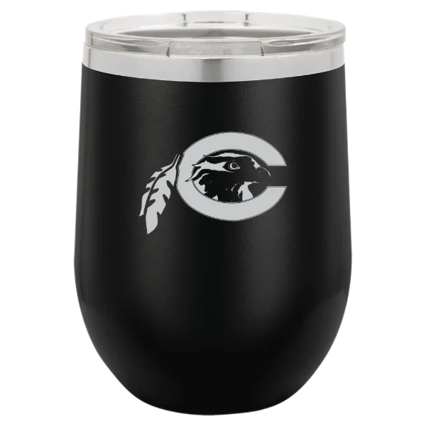 Chowan University Polar Camel 12 oz. Stemless Wine Tumbler