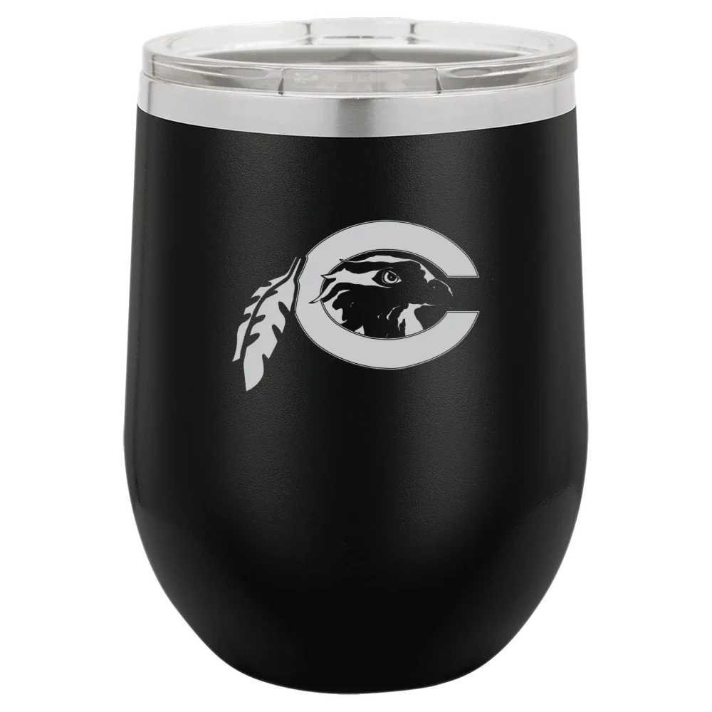 Chowan University Polar Camel 12 oz. Stemless Wine Tumbler