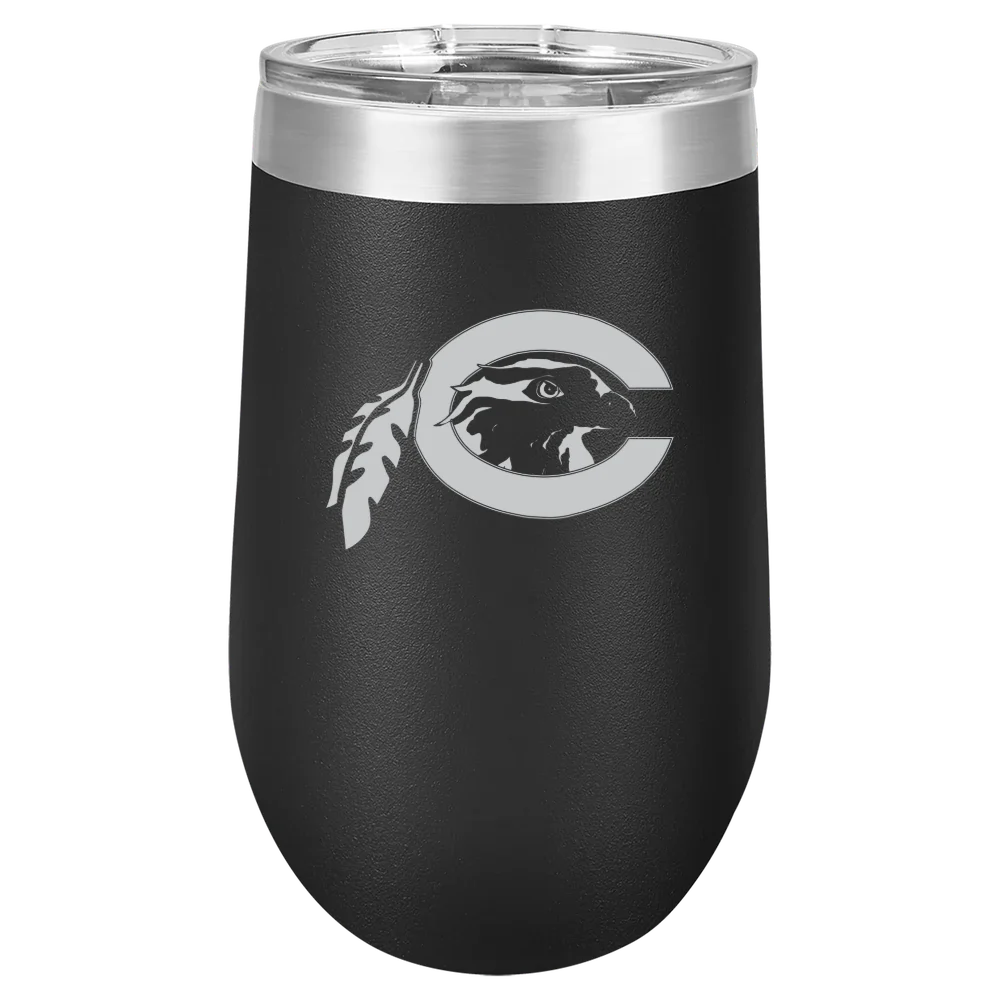 Chowan University Polar Camel 16 oz. Stemless Wine Tumbler