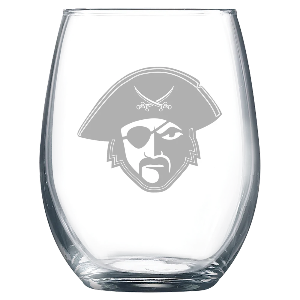 Christian Brothers University Polar Camel 9 oz. Stemless Wine Glass