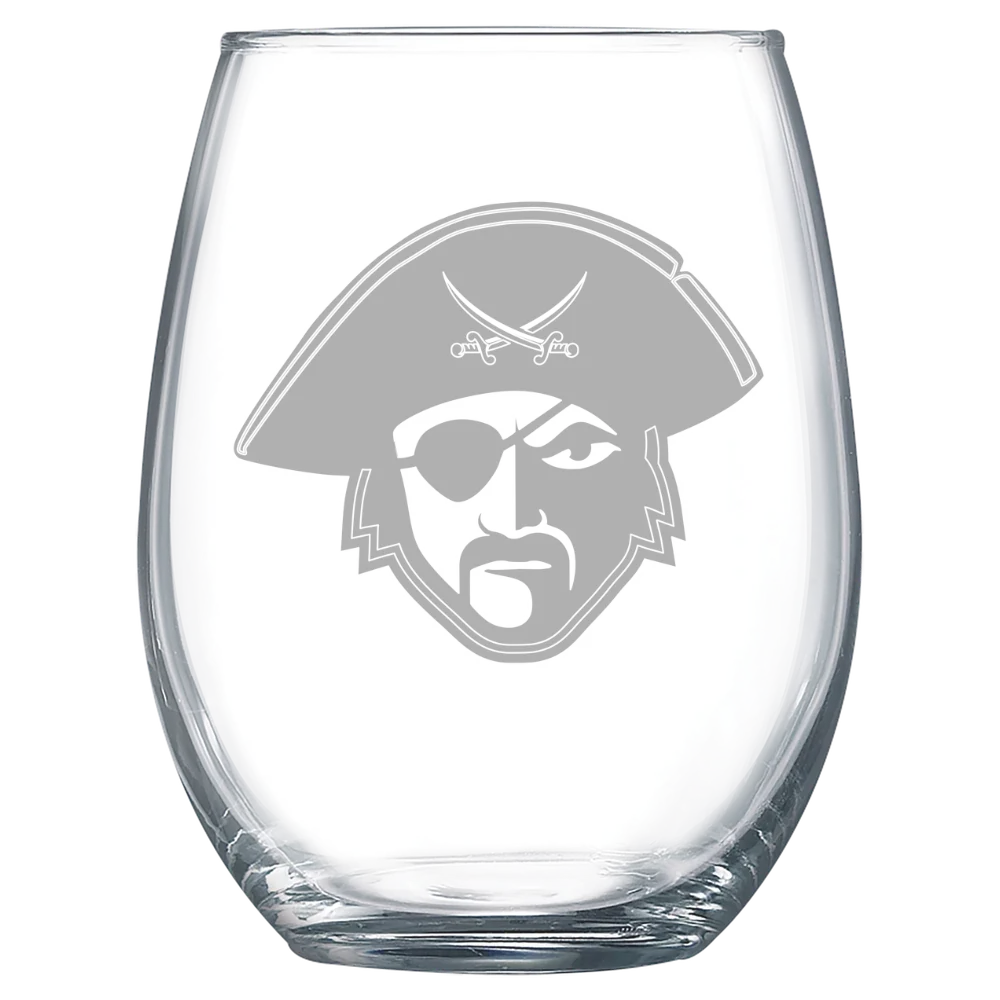 Christian Brothers University Polar Camel 15 oz. Stemless Wine Glass