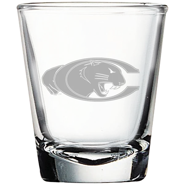 Claflin University Polar Camel 1.7 oz. Shot Glass