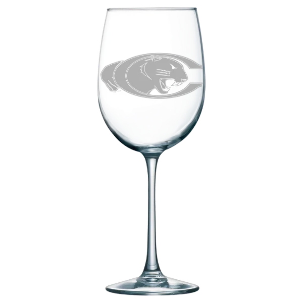 Claflin University Polar Camel 19 oz. Wine Glass