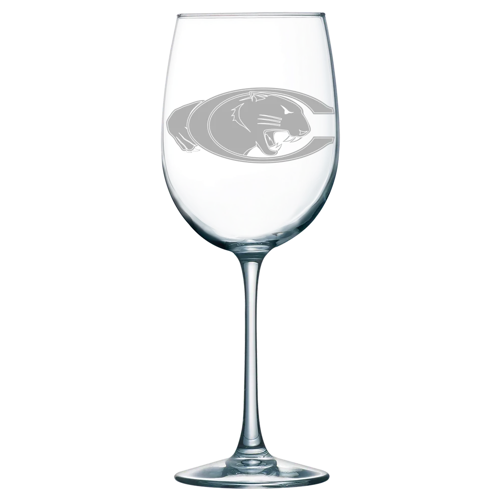 Claflin University Polar Camel 19 oz. Wine Glass