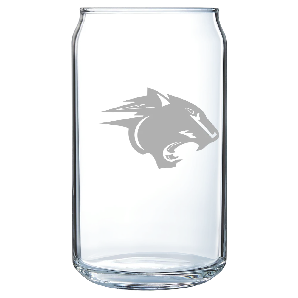 Clark Atlanta University Polar Camel 16 oz. Can Glass