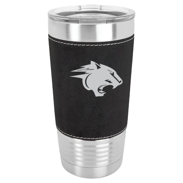 Clark Atlanta University Polar Camel 20 oz. Leatherette Grip Tumbler with Standard Lid