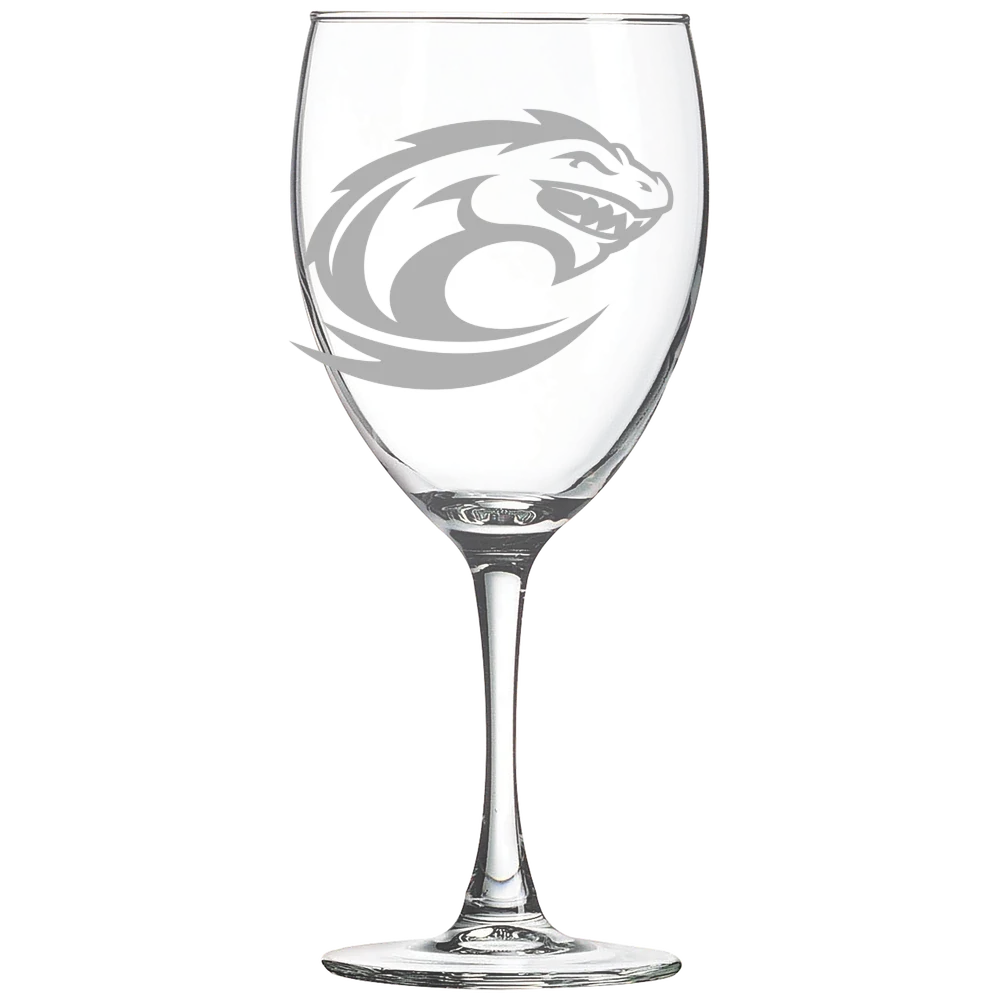 Clayton State University Polar Camel 10 1/2 oz. Wine Glass