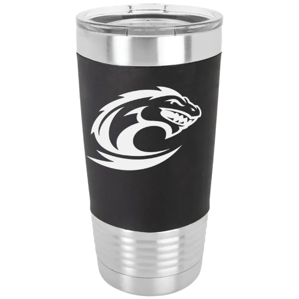 Clayton State University Polar Camel 20 oz. Silicone Grip Tumbler with Standard Lid