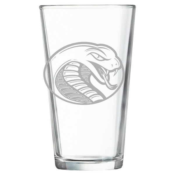 Coker University Polar Camel 16 oz. Pint Mixing Glass