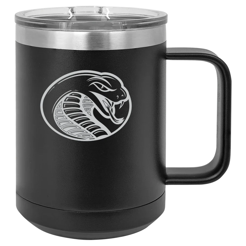 Coker University Polar Camel 15 oz. Mug with Slider Lid