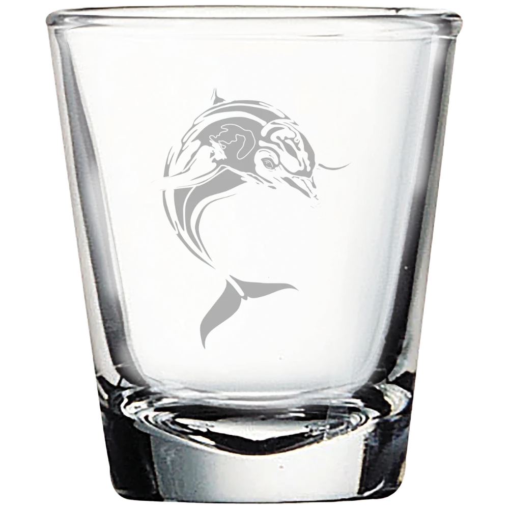 College of Staten Island Polar Camel 1.7 oz. Shot Glass