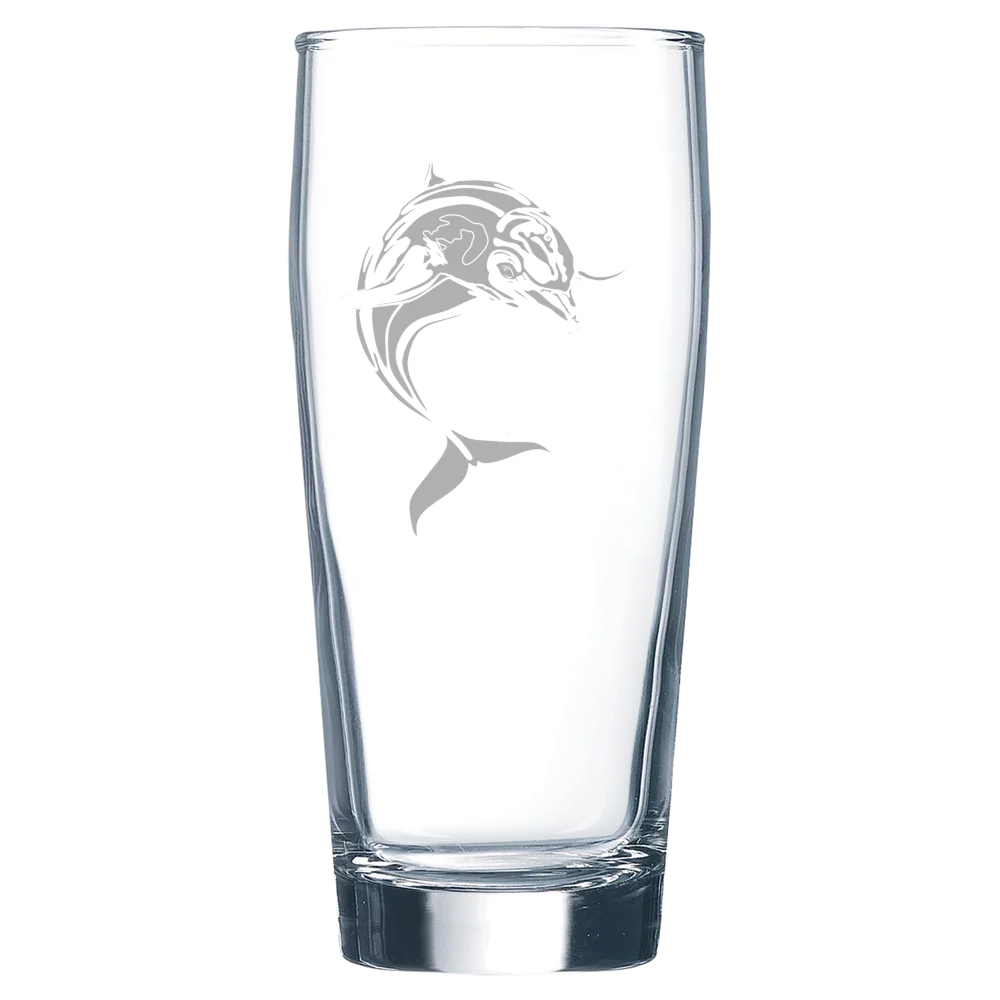 College of Staten Island Polar Camel 16 oz. Willi Becher Beer Glass