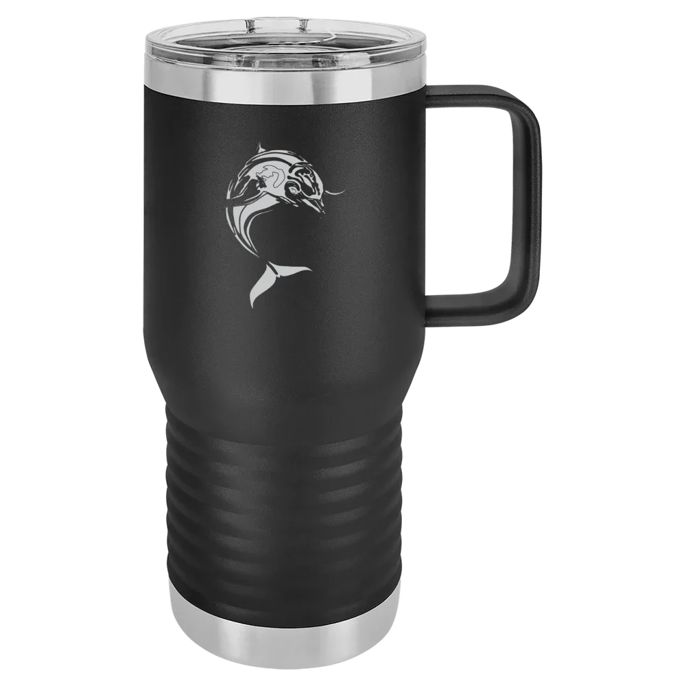 College of Staten Island Polar Camel 20 oz. Travel Mug with Slider Lid