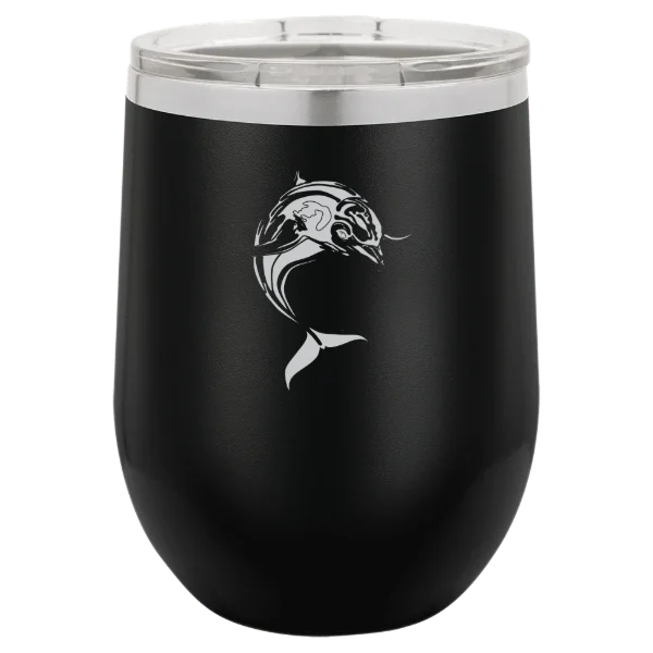 College of Staten Island Polar Camel 12 oz. Stemless Wine Tumbler
