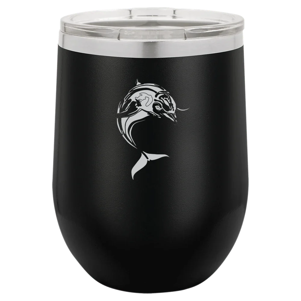 College of Staten Island Polar Camel 12 oz. Stemless Wine Tumbler