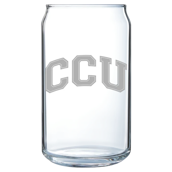 Colorado Christian University Polar Camel 16 oz. Can Glass