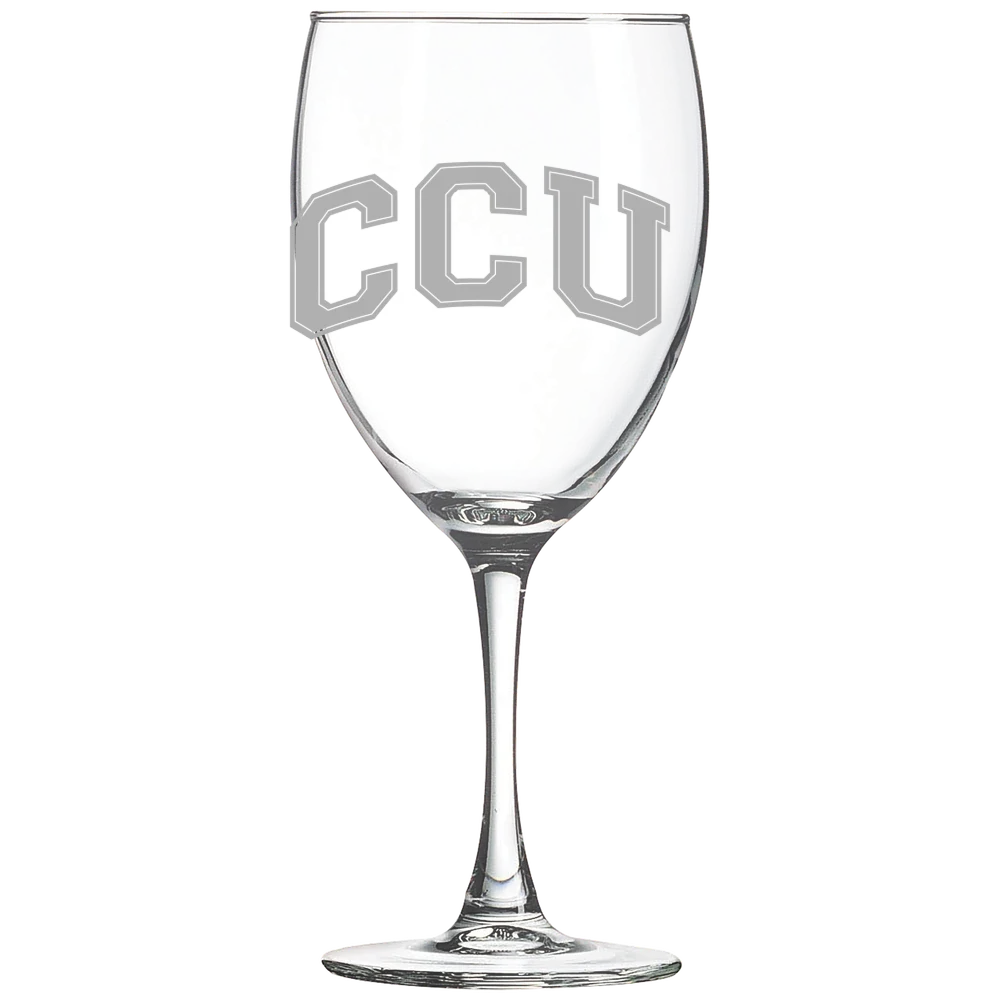 Colorado Christian University Polar Camel 10 1/2 oz. Wine Glass
