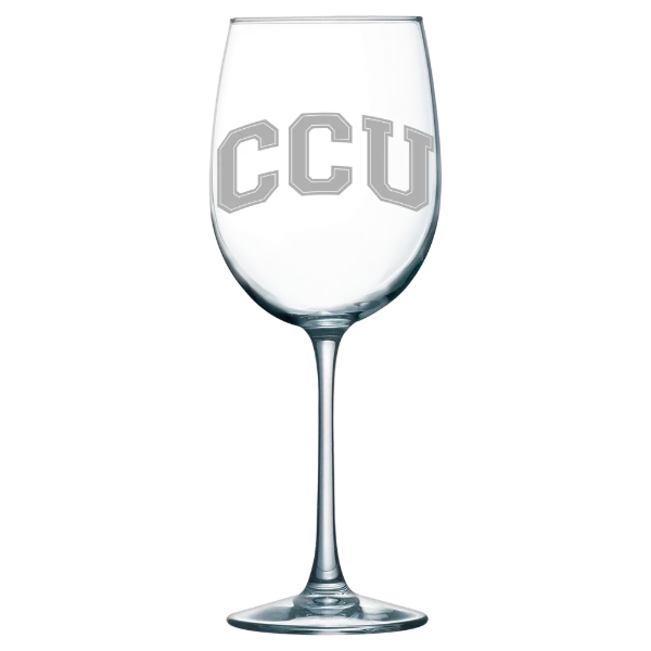 Colorado Christian University Polar Camel 19 oz. Wine Glass