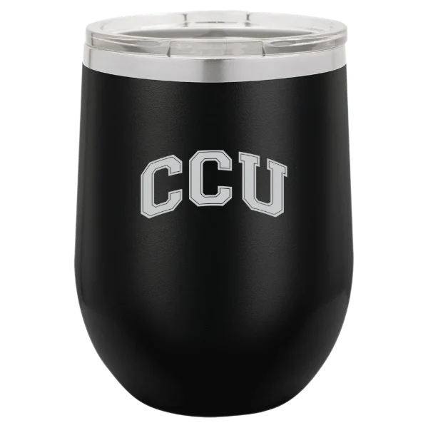 Colorado Christian University Polar Camel 12 oz. Stemless Wine Tumbler