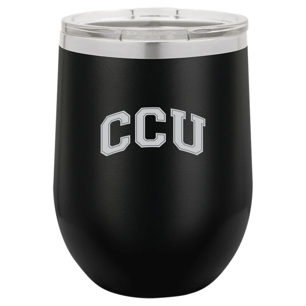 Colorado Christian University Polar Camel 12 oz. Stemless Wine Tumbler
