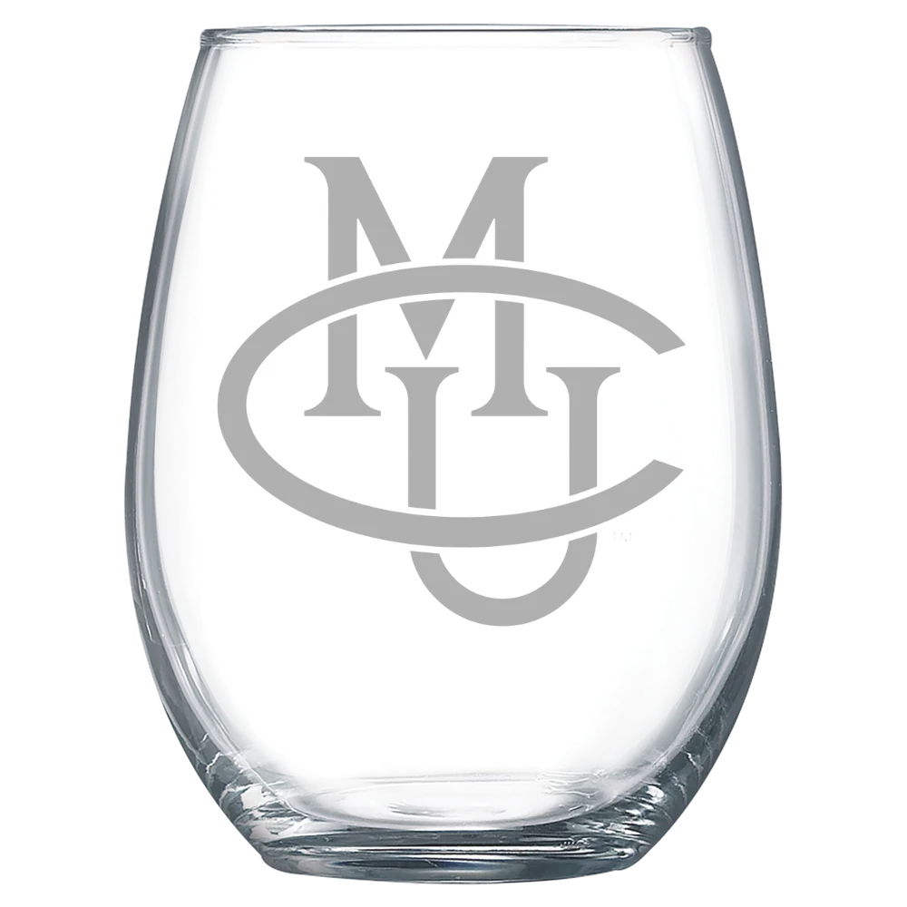 Colorado Mesa University Polar Camel 15 oz. Stemless Wine Glass