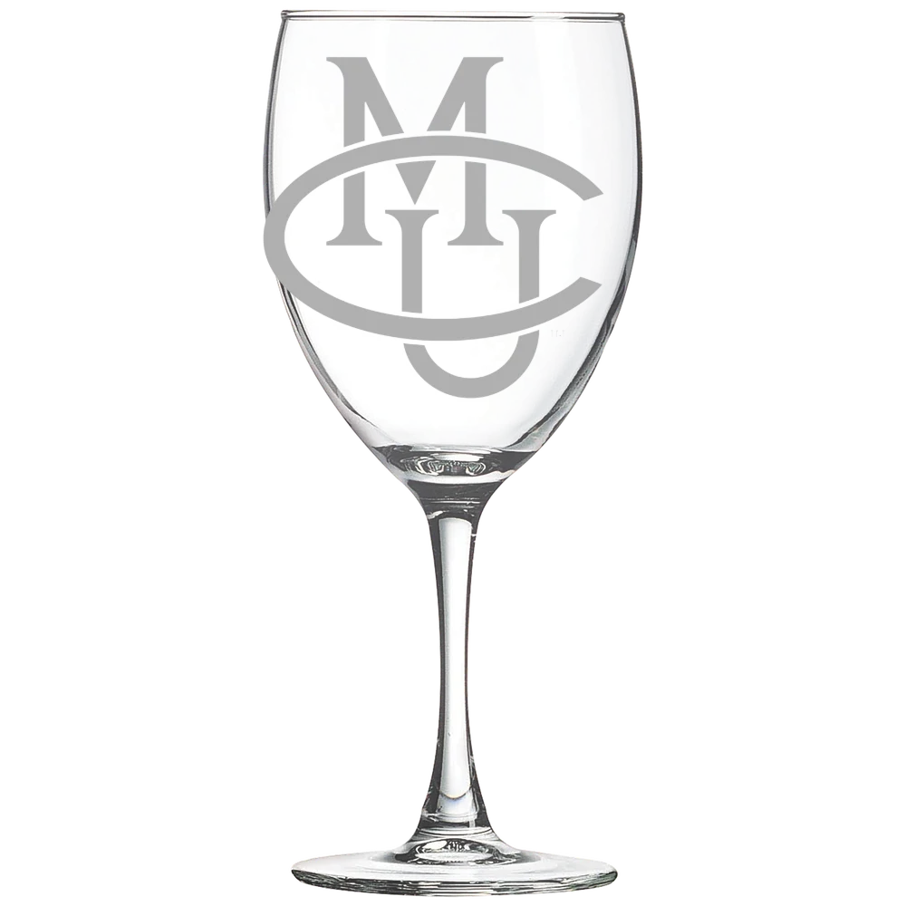 Colorado Mesa University Polar Camel 10 1/2 oz. Wine Glass