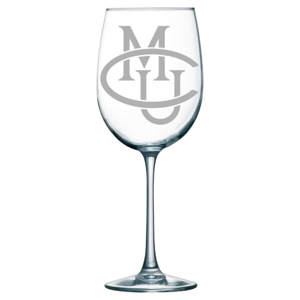 Colorado Mesa University Polar Camel 19 oz. Wine Glass