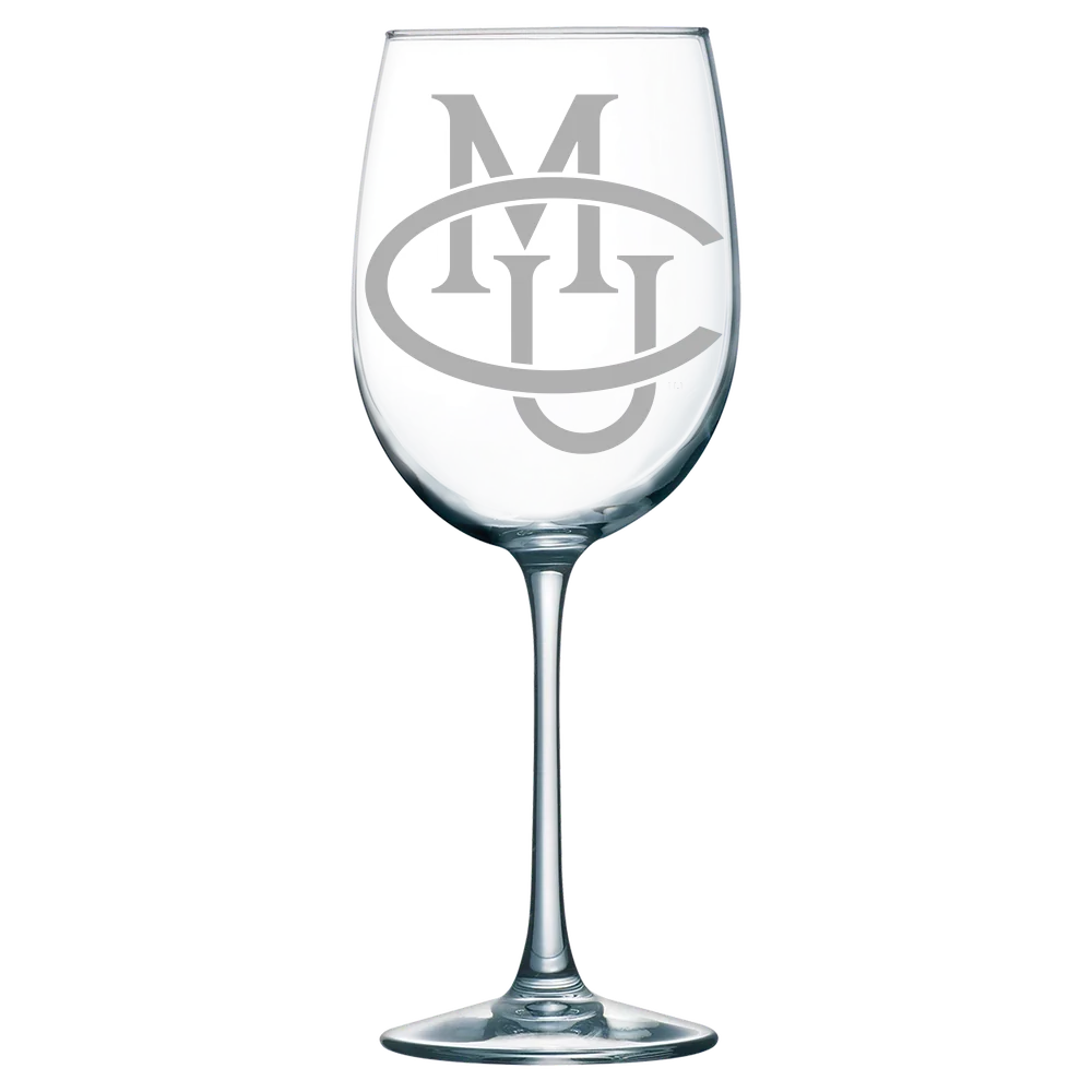 Colorado Mesa University Polar Camel 19 oz. Wine Glass