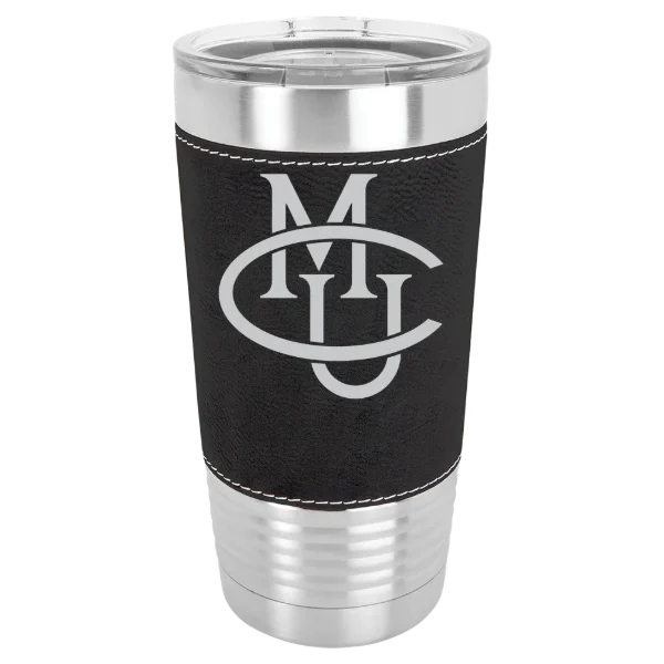 Colorado Mesa University Polar Camel 20 oz. Leatherette Grip Tumbler with Standard Lid