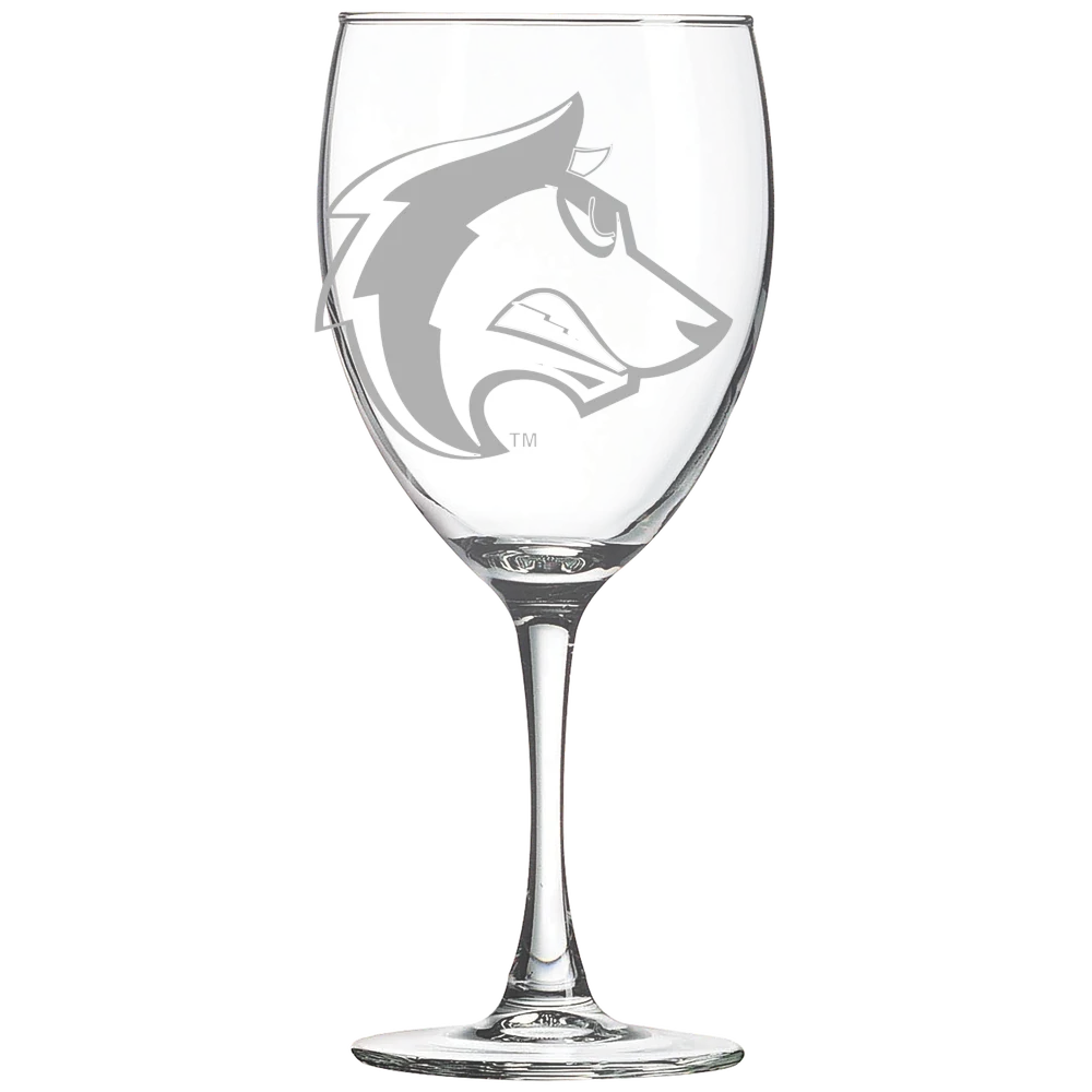 Colorado State University Pueblo Polar Camel 10 1/2 oz. Wine Glass