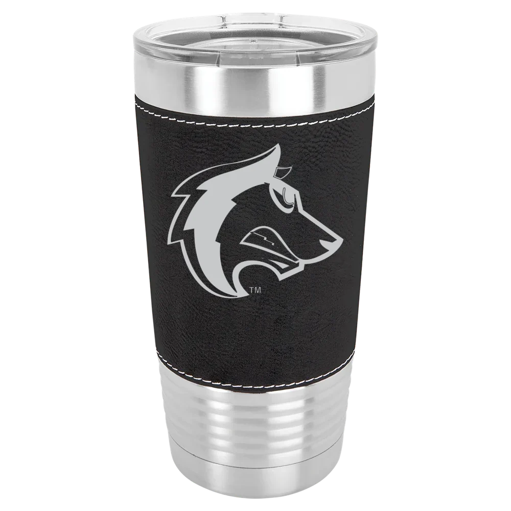 Colorado State University Pueblo Polar Camel 20 oz. Leatherette Grip Tumbler with Standard Lid