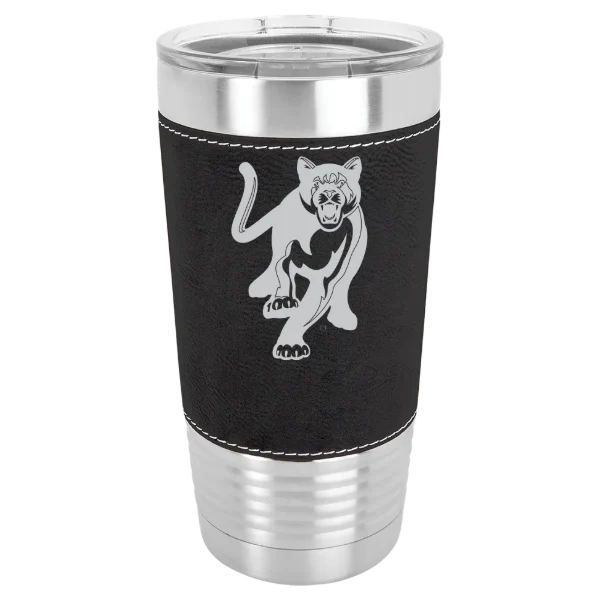 Columbus State University Polar Camel 20 oz. Leatherette Grip Tumbler with Standard Lid