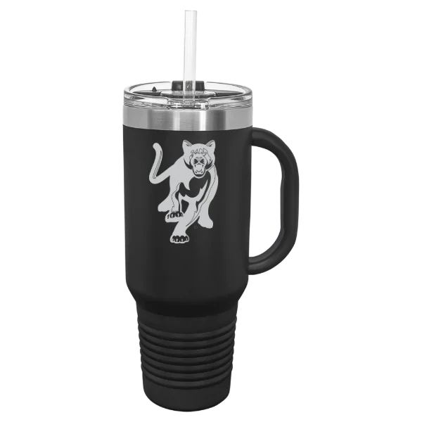 Columbus State University Polar Camel 40 oz. Travel Mug with Snap Lid & Straw