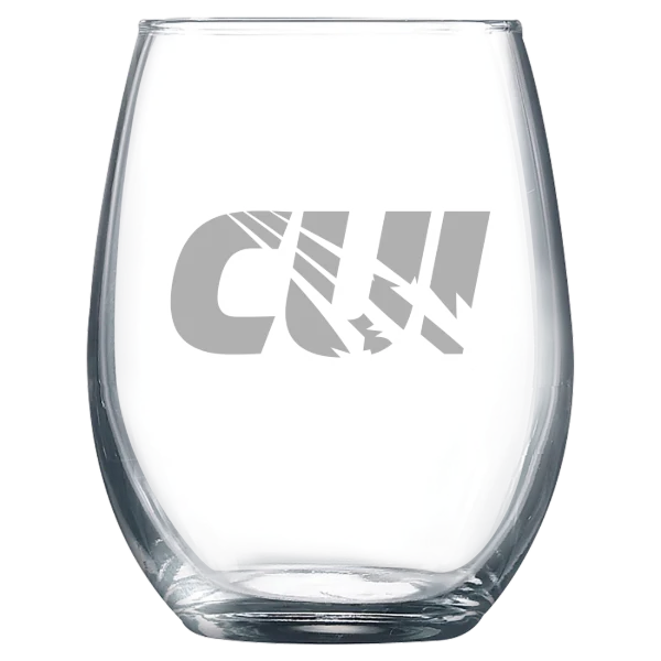 Concordia University Irvine Polar Camel 9 oz. Stemless Wine Glass