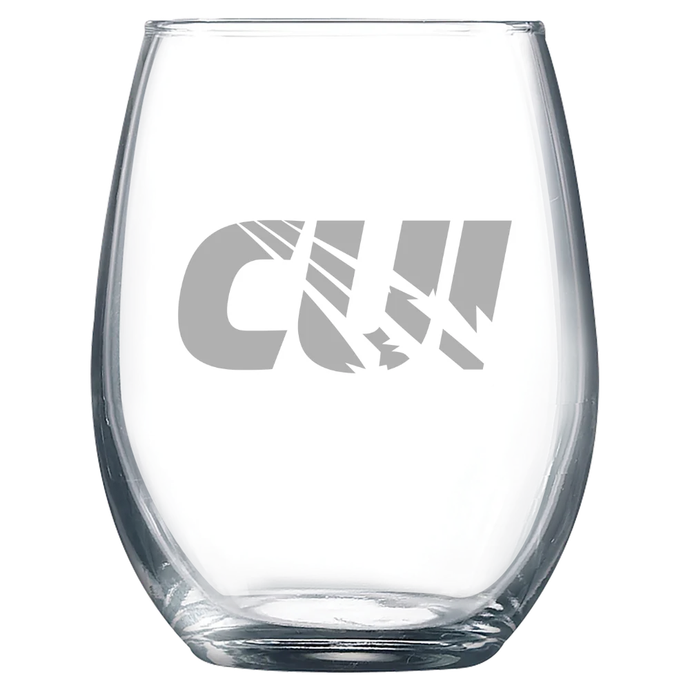Concordia University Irvine Polar Camel 9 oz. Stemless Wine Glass