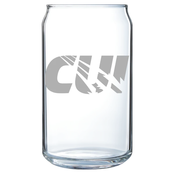 Concordia University Irvine Polar Camel 16 oz. Can Glass