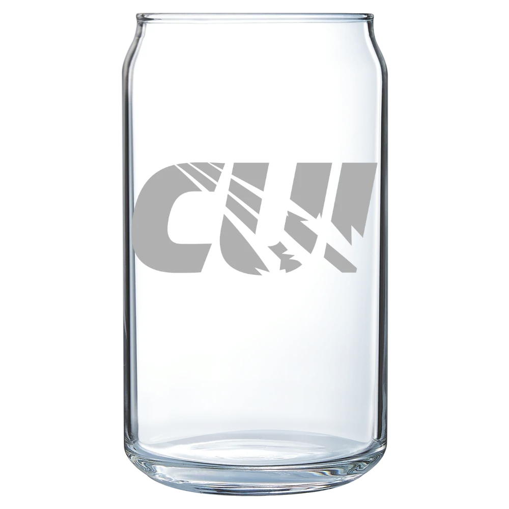 Concordia University Irvine Polar Camel 16 oz. Can Glass