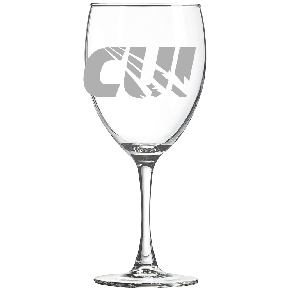 Concordia University Irvine Polar Camel 10 1/2 oz. Wine Glass