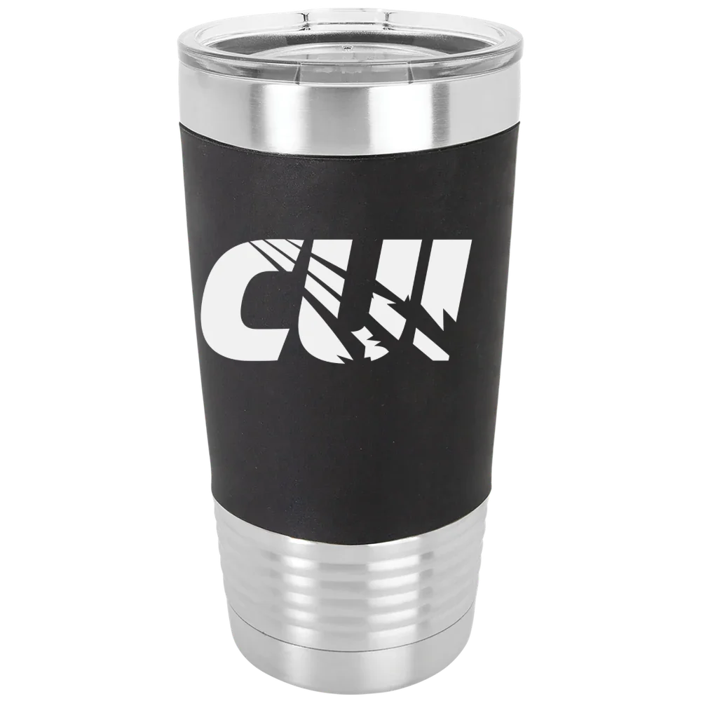 Concordia University Irvine Polar Camel 20 oz. Silicone Grip Tumbler with Standard Lid