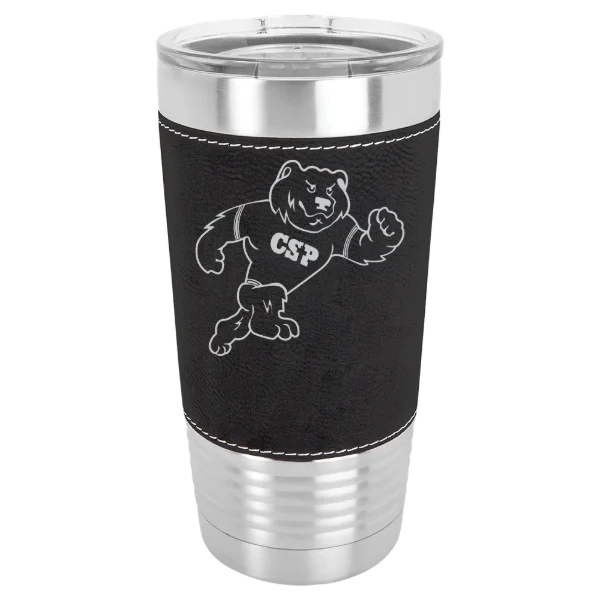 Concordia University, St. Paul Polar Camel 20 oz. Leatherette Grip Tumbler with Standard Lid