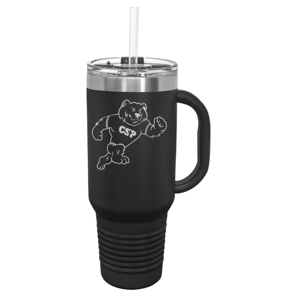 Concordia University, St. Paul Polar Camel 40 oz. Travel Mug with Snap Lid & Straw