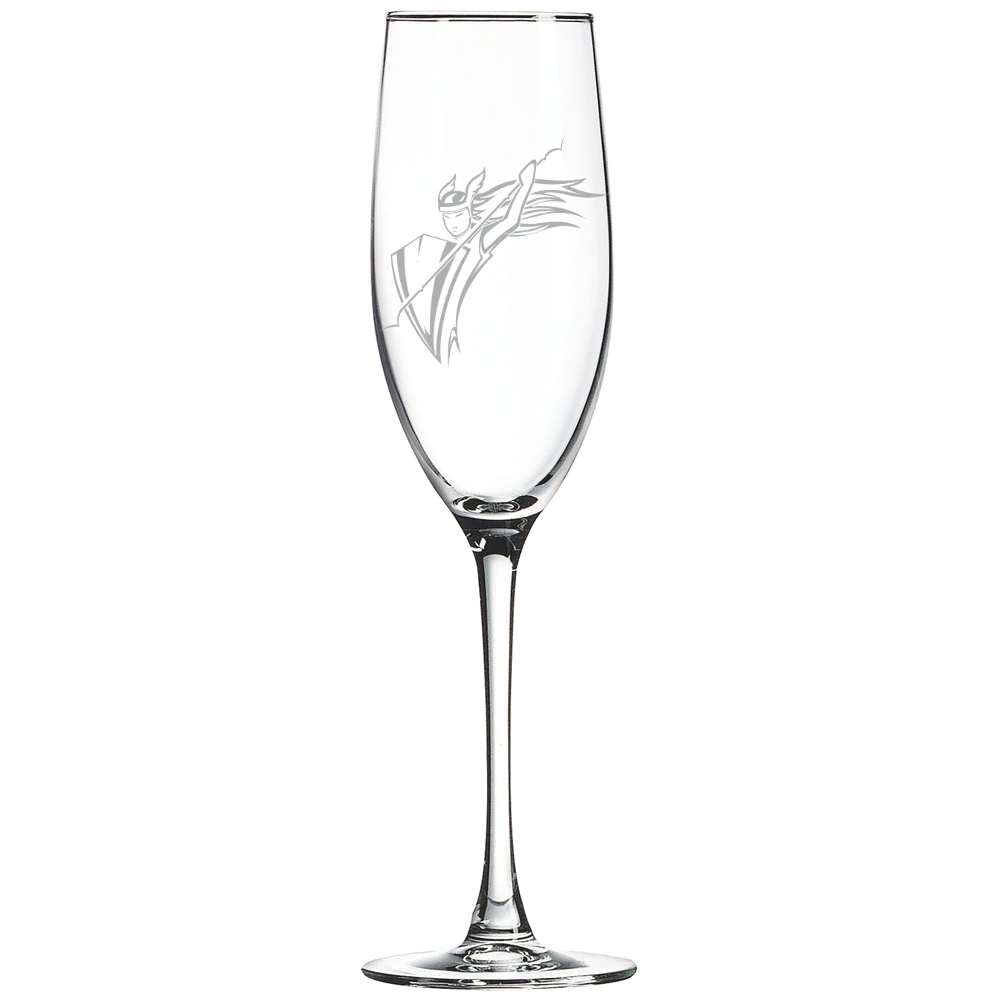 Converse University Polar Camel 8 oz. Champagne Flute