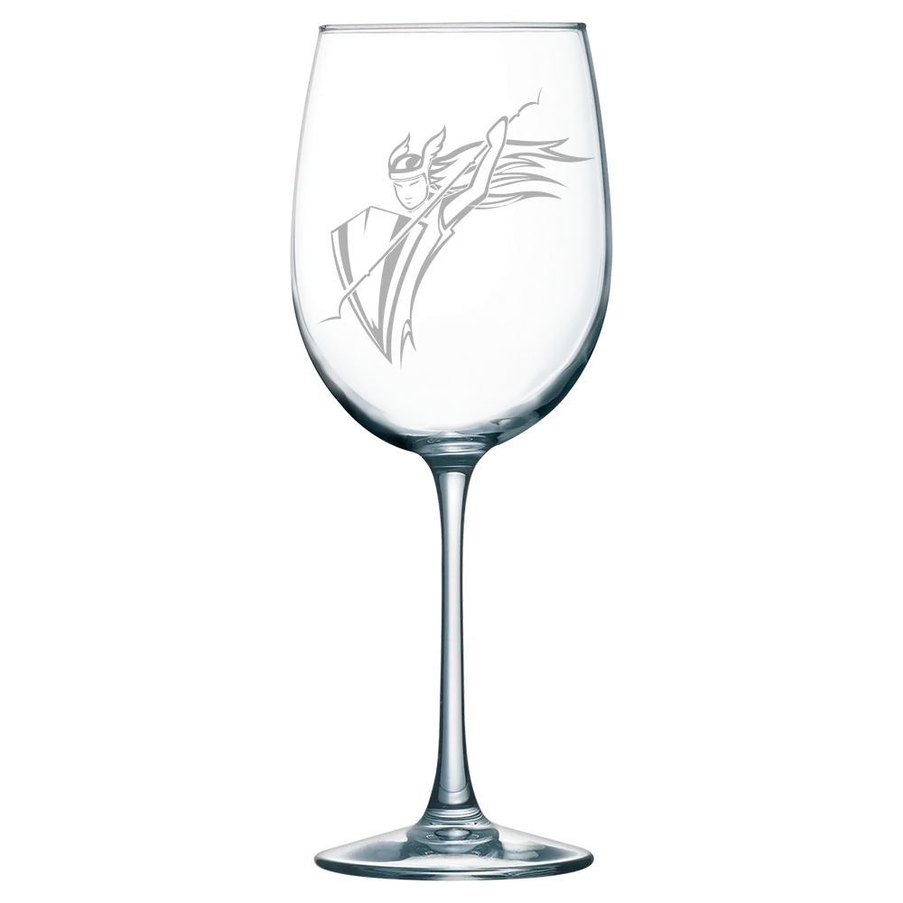 Converse University Polar Camel 19 oz. Wine Glass