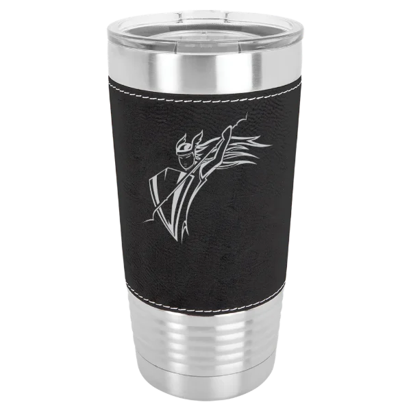 Converse University Polar Camel 20 oz. Leatherette Grip Tumbler with Standard Lid