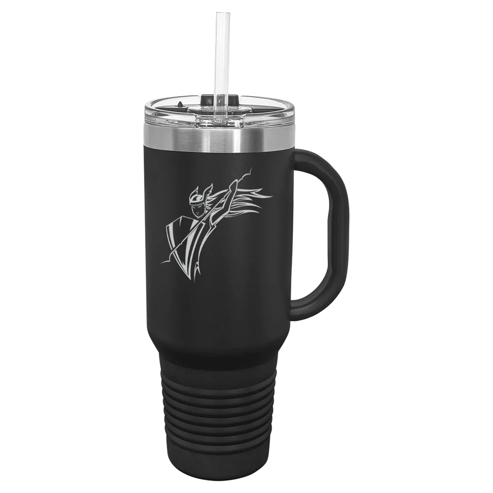 Converse University Polar Camel 40 oz. Travel Mug with Snap Lid & Straw