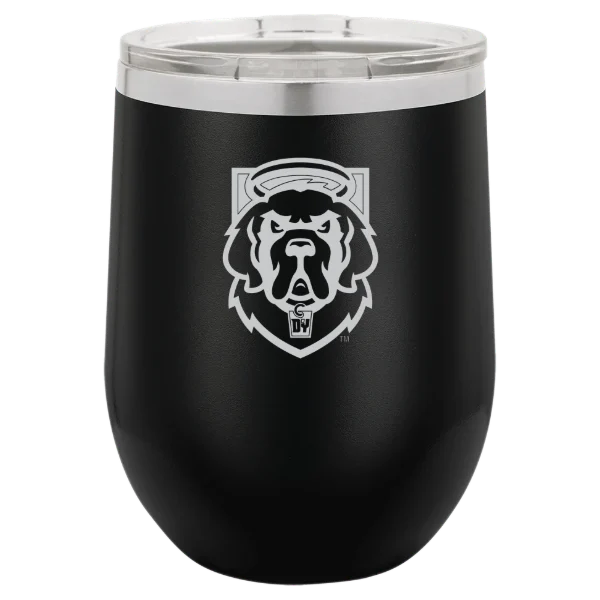 D'Youville University Polar Camel 12 oz. Stemless Wine Tumbler