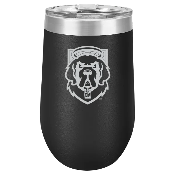 D'Youville University Polar Camel 16 oz. Stemless Wine Tumbler