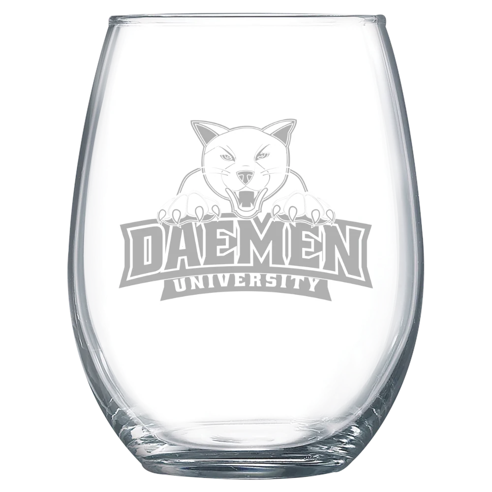 Daemen University Polar Camel 15 oz. Stemless Wine Glass