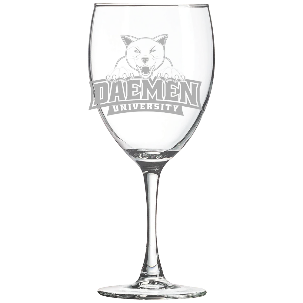 Daemen University Polar Camel 10 1/2 oz. Wine Glass
